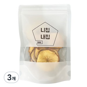 니칩내칩 건조 사과, 40g, 3개