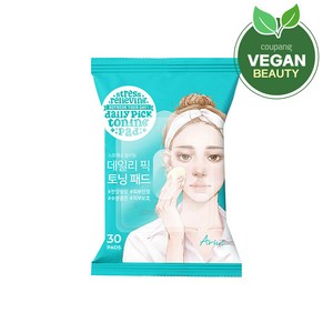 아리얼 데일리 픽 토닝패드 30매, 30개입, 1개