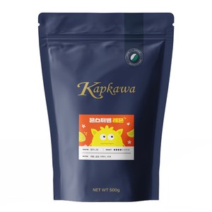 캅카와 몬스터빈 레몬 원두, 에스프레소, 500g, 1개
