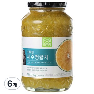 초록원 제주청귤차, 1kg, 1개입, 6개