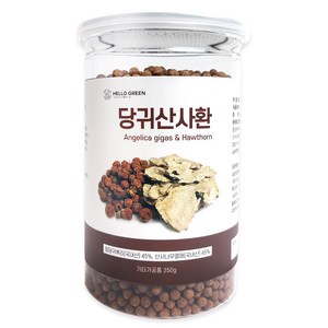 헬로우그린 당귀산사환 통, 350g, 1개