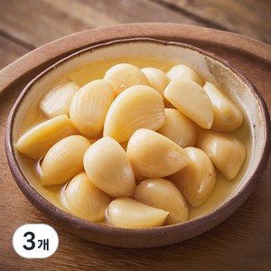 강경신안 알마늘 장아찌, 1kg, 3개