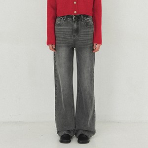 NAIN 여성용 루즈 스트레이트 데님 팬츠 S-PT-4793