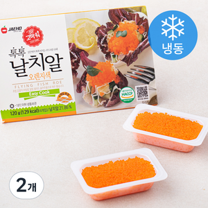 고마워 톡톡 날치알 오렌지 4개입 (냉동), 120g, 2개