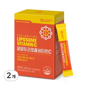 대상웰라이프 쿨멜팅 리포좀 비타민C 30p, 30정, 2개