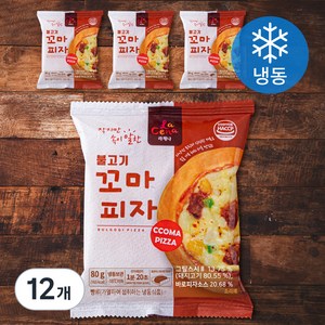 라체나 불고기 꼬마피자 (냉동), 80g, 12개