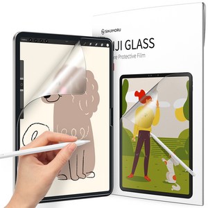 신지모루 태블릿 저반사 지문방지 소프트 필기감 액정보호필름 세트, 1개