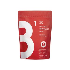레인보우샵 베이킹소다 베이직, 1kg, 1개