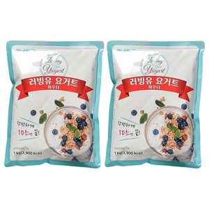 희창 러빙유 요거트 파우더, 1kg, 2개