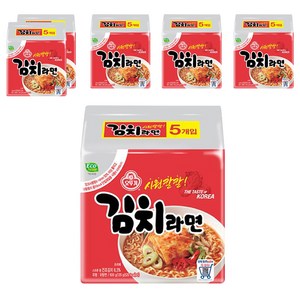 오뚜기 김치라면 120g, 30개