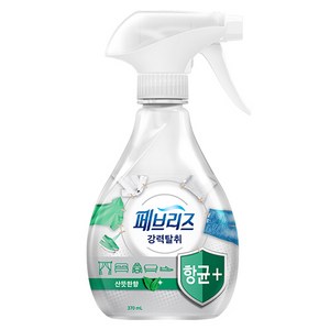 페브리즈 항균플러스 섬유탈취제 산뜻한향 본품, 370ml, 1개