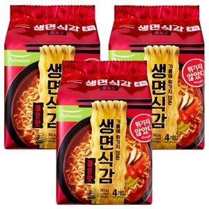 생면식감 매운맛 95.9g, 12개