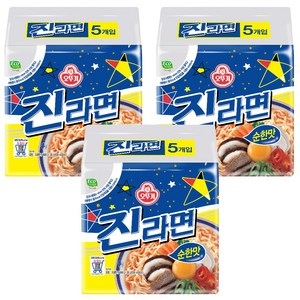 오뚜기 진라면 순한맛 120g, 15개