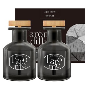 더허브샵 라홈 차량용 디퓨저 150ml, 아쿠아시크릿, 2개