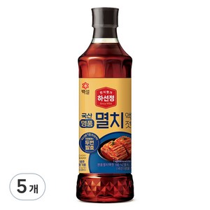 하선정 명품 멸치액젓, 1kg, 5개