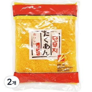 토호식품 단무지 알밥용, 1kg, 2개