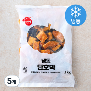 마당발 단호박 (냉동), 1kg, 5개