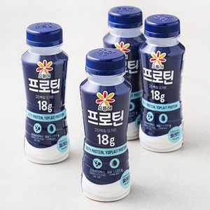 요플레 프로틴 플레인, 210ml, 4개