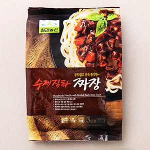 칠갑농산 수제직화짜장 3인분, 990g, 1개