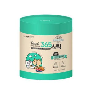 프리미요 고양이 눈 건강 짜먹는 프리미요 365스틱 영양제 15g x 100p, 1개, 눈물 개선/눈건강, 혼합맛(참치 / 닭고기)