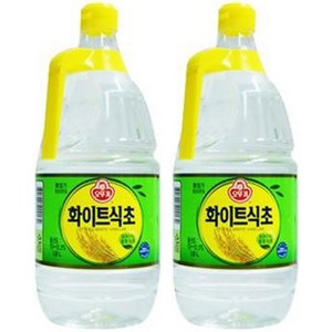 오뚜기 화이트 식초, 1.8L, 2개