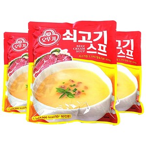 오뚜기 쇠고기스프, 1kg, 3개