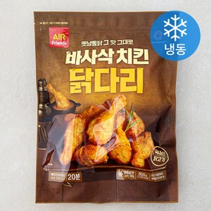 마니커에프앤지 바사삭 치킨 닭다리 (냉동), 850g, 1개