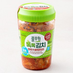 풀무원 톡톡 전라도식 썰은김치 용기형, 400g, 1개