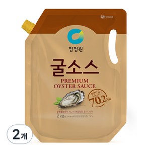 대상 청정원 굴소스, 2kg, 2개