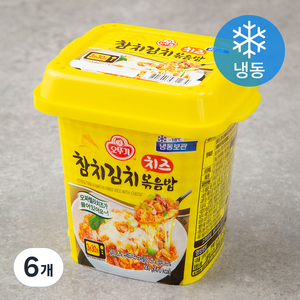 오뚜기 참치 김치 치즈 볶음밥 (냉동), 230g, 6개