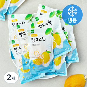 아이스 망고스틱 15개입 (냉동), 2개, 1.2kg