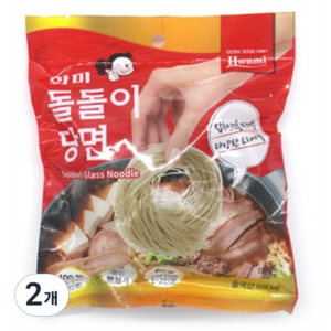 화미 돌돌이 당면, 2개, 60g