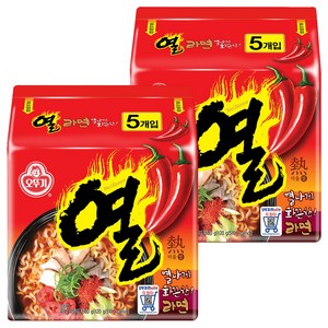 오뚜기 열라면 120g, 10개