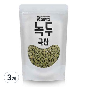 조은약초 생 녹두, 500g, 1개입, 3개