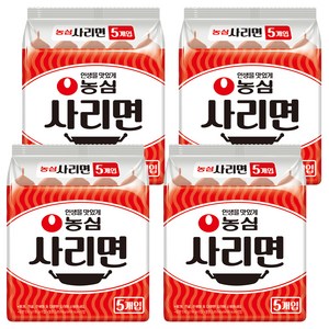 농심 사리면 110g, 20개