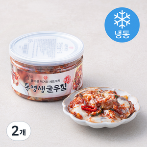 셰프애찬 통영 생굴무침 (냉동), 400g, 2개