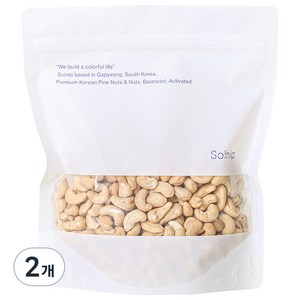 솔닙 구운 캐슈넛, 450g, 2개