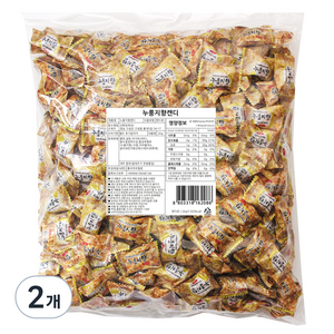 신화당제과 누룽지향 캔디, 2kg, 2개