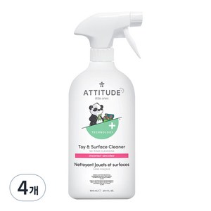 에티튜드 장난감 클리너, 800ml, 4개