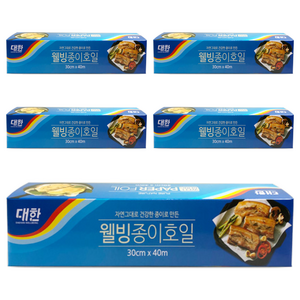 대한 웰빙 종이호일, 40m, 1개입, 5개