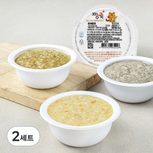 짱죽 냉장 이유식 중기 죽1(7-8개월부터) 200g x 4팩 세트 B, 맑은연두부죽, 한우테프죽, 한우모듬버섯죽, 닭가슴살야채죽, 2세트