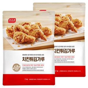OQB 치킨튀김가루, 2kg, 2개