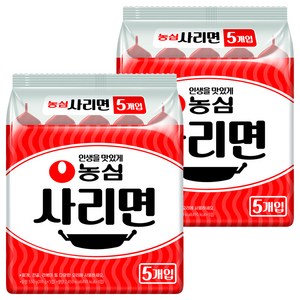 농심 사리면, 10개