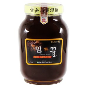 설악산허니팜 밤꿀, 2.4kg, 1개