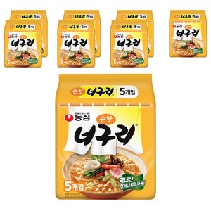 농심 너구리 순한맛, 40개