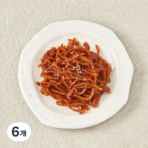 도들샘 진미채, 90g, 6개