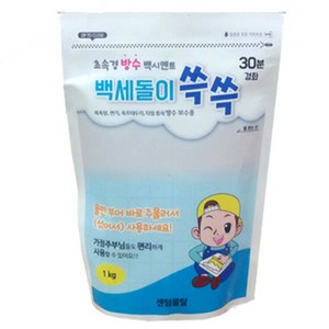 백세돌이 쓱쓱 방수 백시멘트 1kg, 1개