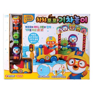 바니랜드 뽀로로 치치포포 기차놀이, 혼합색상, 1세트