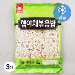 천일냉동 햄야채볶음밥N (냉동), 3kg, 3개