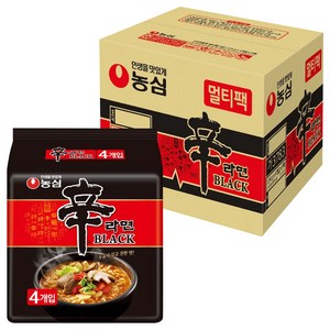 농심 신라면 블랙 134g, 32개